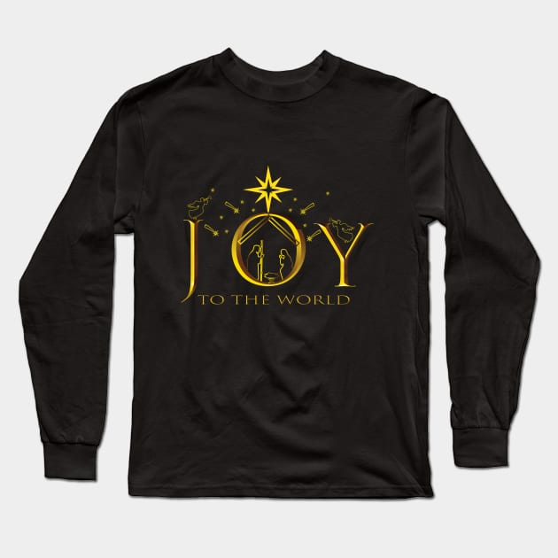 Joy to the world Long Sleeve T-Shirt by Mr.Dom store